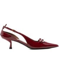 Giuseppe Zanotti - 50Mm Leather Heeled Pumps - Lyst