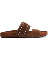 Giuseppe Zanotti - Ryan Stud-Embellishment Double-Banded Sandals - Lyst