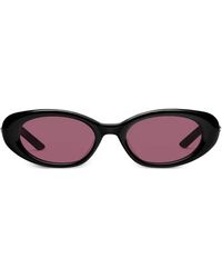 Gentle Monster - Loco 01(R) Star-Detail Oval-Frame Sunglasses - Lyst