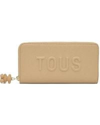 Tous - Logo-Embossed Zip-Around Wallet - Lyst