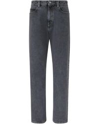 Ferrari - Five-Pocket Marbled-Denim Jeans - Lyst
