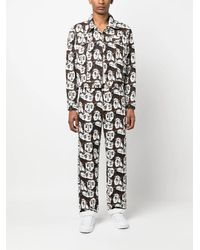 Charles Jeffrey - Graphic-Print Cotton Trousers - Lyst