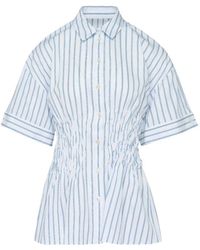 Enfold - Gestreepte Gelaagde Blouse - Lyst