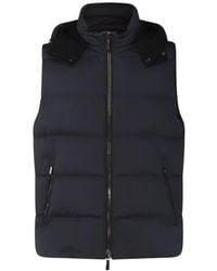 Moorer - Quilted Hooded Gilet - Lyst