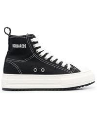 DSquared² - Sneakers Alte Con Plateau - Lyst