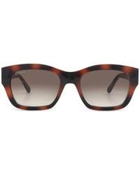 Ferragamo - Square-Frame Sunglasses - Lyst