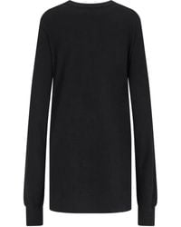 Rick Owens - Cut-Out Long-Sleeve Top - Lyst