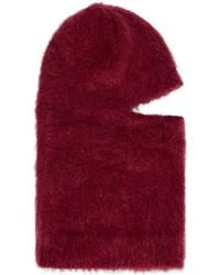 Alberta Ferretti - Mohair-Blend Knitted Balaclava - Lyst
