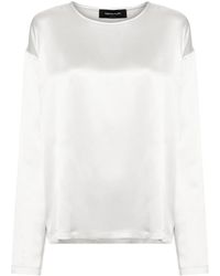 Fabiana Filippi - サテン ブラウス - Lyst