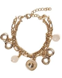 Twinset - Charm Chain Bracelet - Lyst