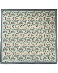 Paul Smith - Swan-Print Scarf - Lyst