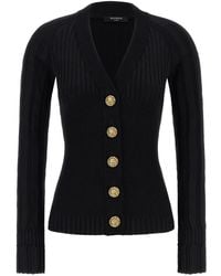 Balmain - Vest Met Knopen - Lyst