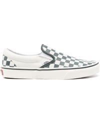 Vans - Classic Checkerboard Slip-On-Sneakers - Lyst