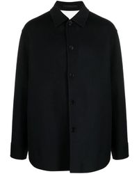 Jil Sander - Hemdjacke Aus Kaschmir - Lyst