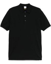 Aspesi - Fine-Knit Polo Shirt - Lyst