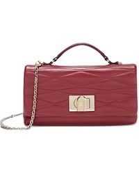 Furla - 1927 Gewatteerde Mini-Tas Met Kettinghengsel - Lyst