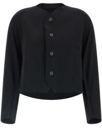 Issey Miyake - 'Campagne' Cardigan - Lyst