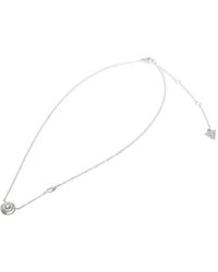 Guess - Crystal-Embellished Pendant Necklace - Lyst