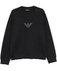 Emporio Armani - Pull À Patch Logo - Lyst
