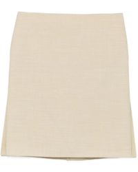 Calvin Klein - Mini-Rok Met Zijsplit - Lyst
