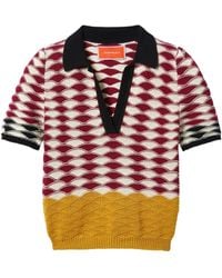 La DoubleJ - Sunset Polo Top - Lyst