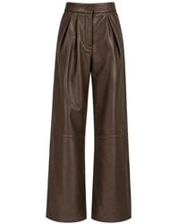 Yves Salomon - Leather Trousers - Lyst