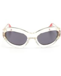 MEDEA - Smack Oval-frame Sunglasses - Lyst