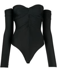 Fleur du Mal - シャーリング ボディスーツ - Lyst