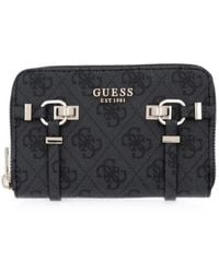 Guess - Portefeuille Leona 4G À Boucle - Lyst