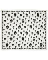 McQueen - Skull Scarf - Lyst