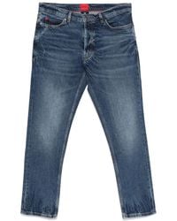 HUGO - Straight-Leg Jeans - Lyst