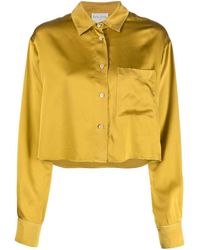 Forte Forte - Cropped Blouse - Lyst