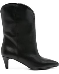 GISEL B - Enea Leather Boots - Lyst