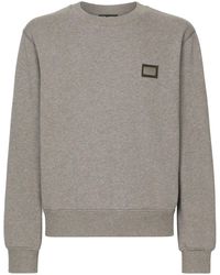 Dolce & Gabbana - Dg Essentials Jersey Sweatshirt - Lyst