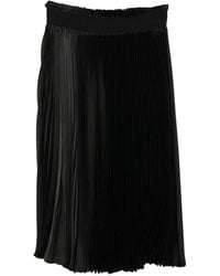 ALAINPAUL - Pleated Midi Skirt - Lyst