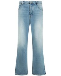 NAHMIAS - Split-Seam Straight-Leg Jeans - Lyst