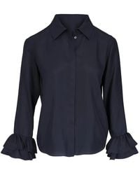Dorothee Schumacher - Ruffled Shirt - Lyst