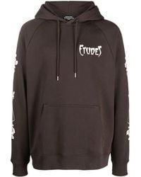 Etudes Studio - Racing Paris Logo-Print Hoodie - Lyst