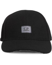 C.P. Company - Baseballkappe Mit Logo-Patch - Lyst