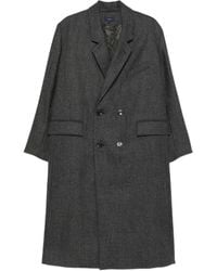 Soeur - Double-Breasted Wool Coat - Lyst