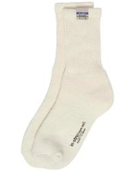 Maison Mihara Yasuhiro - In-Stru(-Tal) Ribbed Socks - Lyst