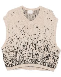Alysi - Débardeur En Maille Intarsia - Lyst