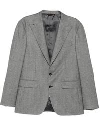 Canali - Prince Of Wales Check Wool Suit - Lyst