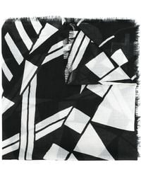Givenchy - Geometric Pattern Scarf - Lyst