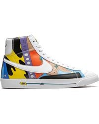 Nike - X Ruohan Wang Blazer Mid '77 Flyleather Qs Sneakers - Lyst