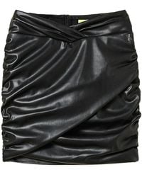 Twinset - Myfo Gathered Mini Skirt - Lyst
