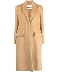 Jil Sander - Jas Met Enkele Rij Knopen - Lyst
