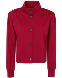 Liviana Conti - Button-Up Cropped Jacket - Lyst