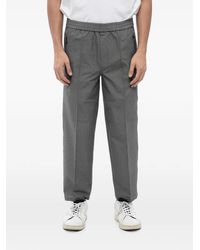 Neil Barrett - Elasticated-Waistband Zip-Pocket Trousers - Lyst