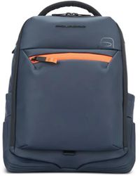 Piquadro - Sac À Dos Zippé - Lyst